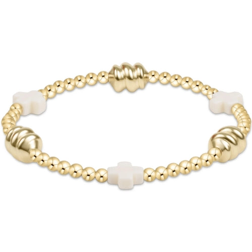 Signature Cross Admire Gold-3Mm Bead