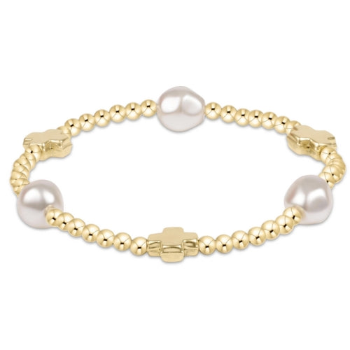 Signature Cross Admire Pearl-3Mm Bead