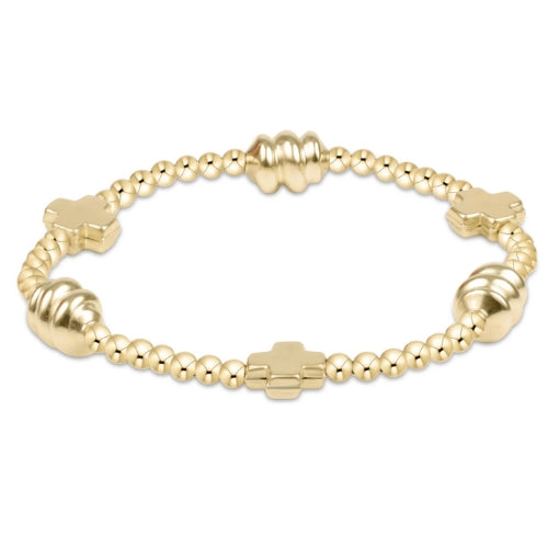 Signature Cross Admire Gold-3Mm Bead