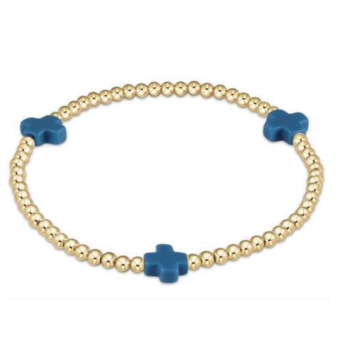 Egirl Signature Cross Gold-3Mm Bead
