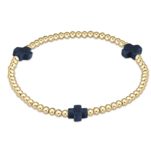Egirl Signature Cross Gold-3Mm Bead