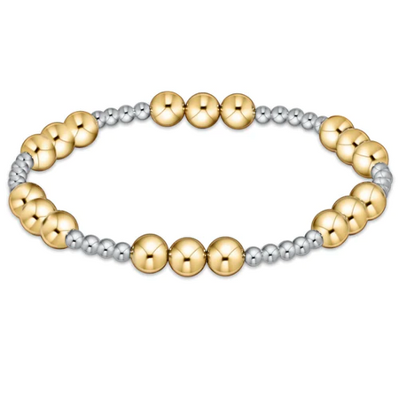 Oval Bracelet 7.1 mm 7"- Gold