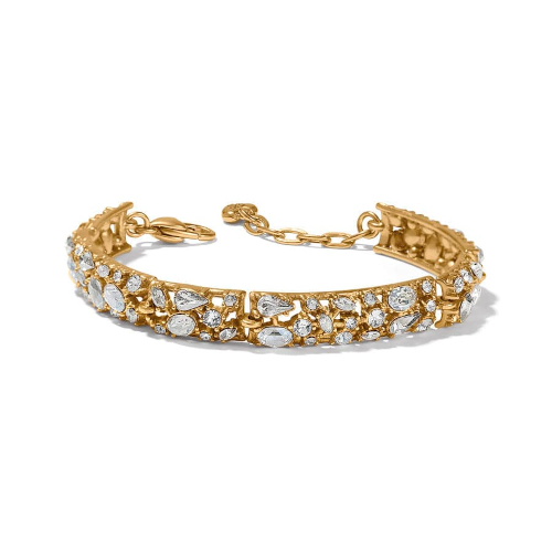 One Love Gold Link Bracelet