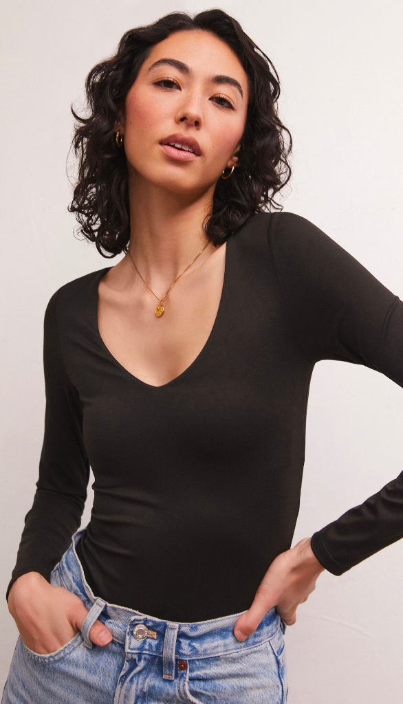 So Smooth V-Neck Bodysuit