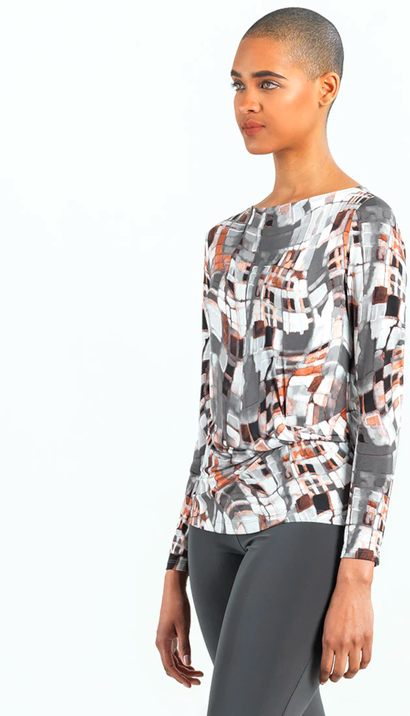 Printed Side Loop Top