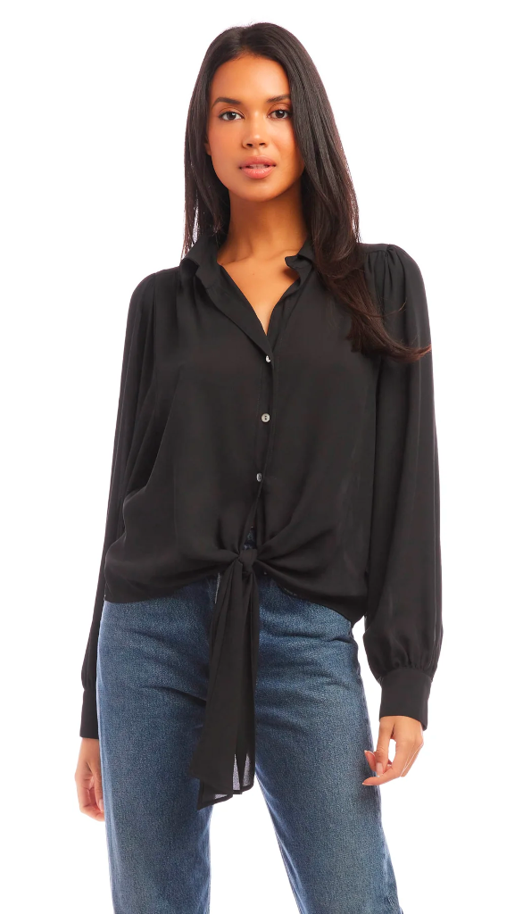 Tie Front Top