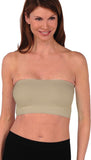 Solid Bandeau Top