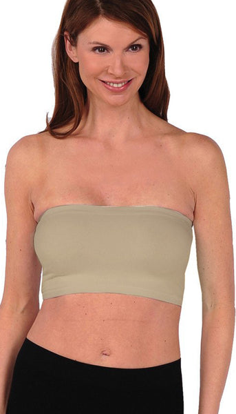 Solid Bandeau Top