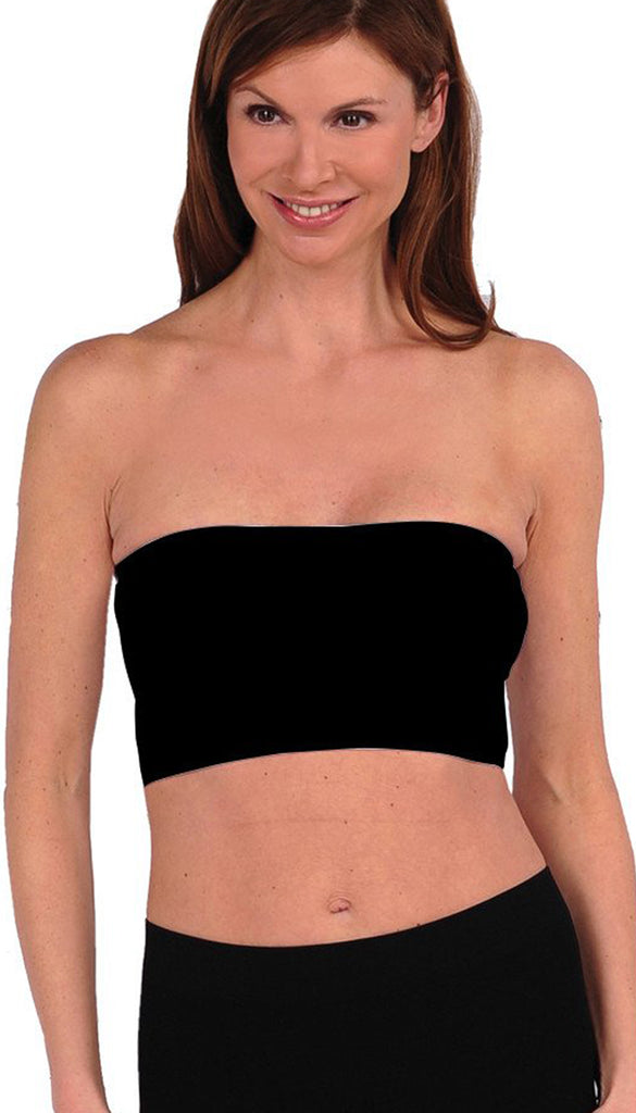 Solid Bandeau Top