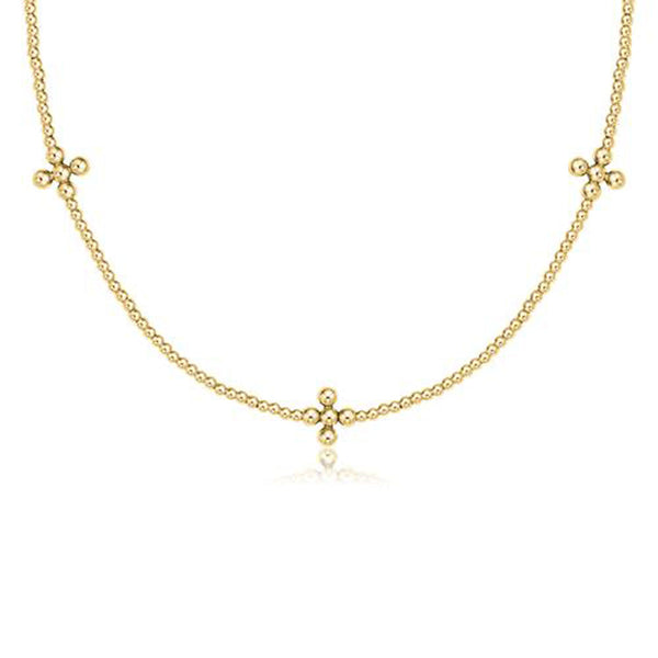 15" Choker - Clssc Sig Cross 3mm