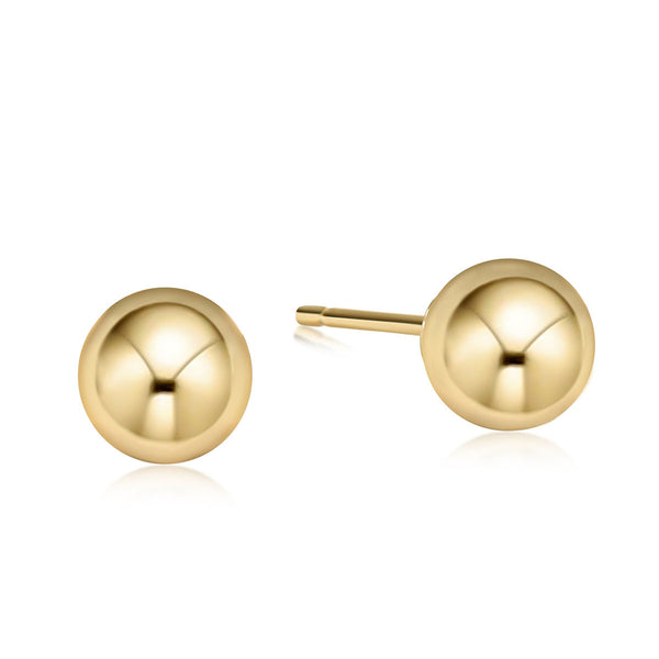Classic 10mm Ball Stud Earring