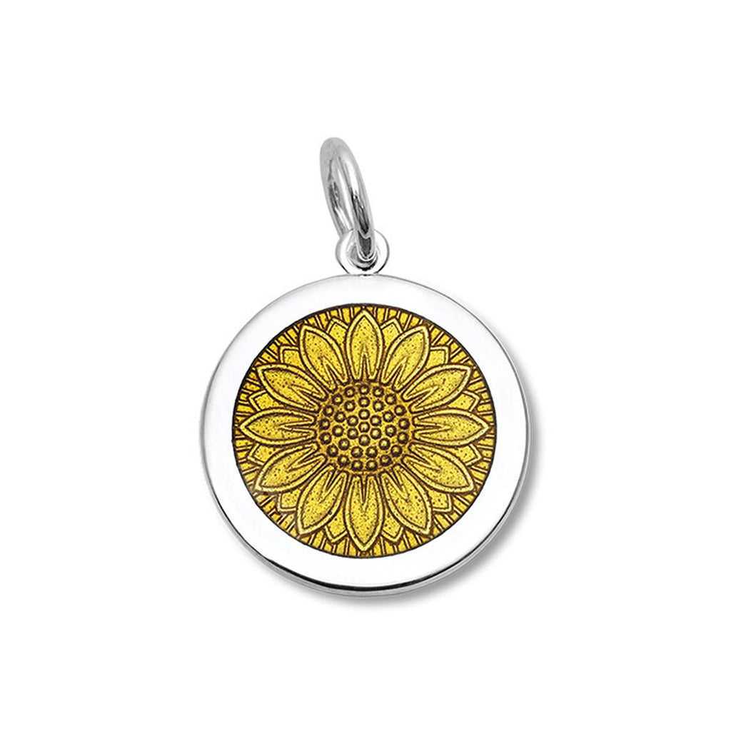 Medium Pendant - Sunflower
