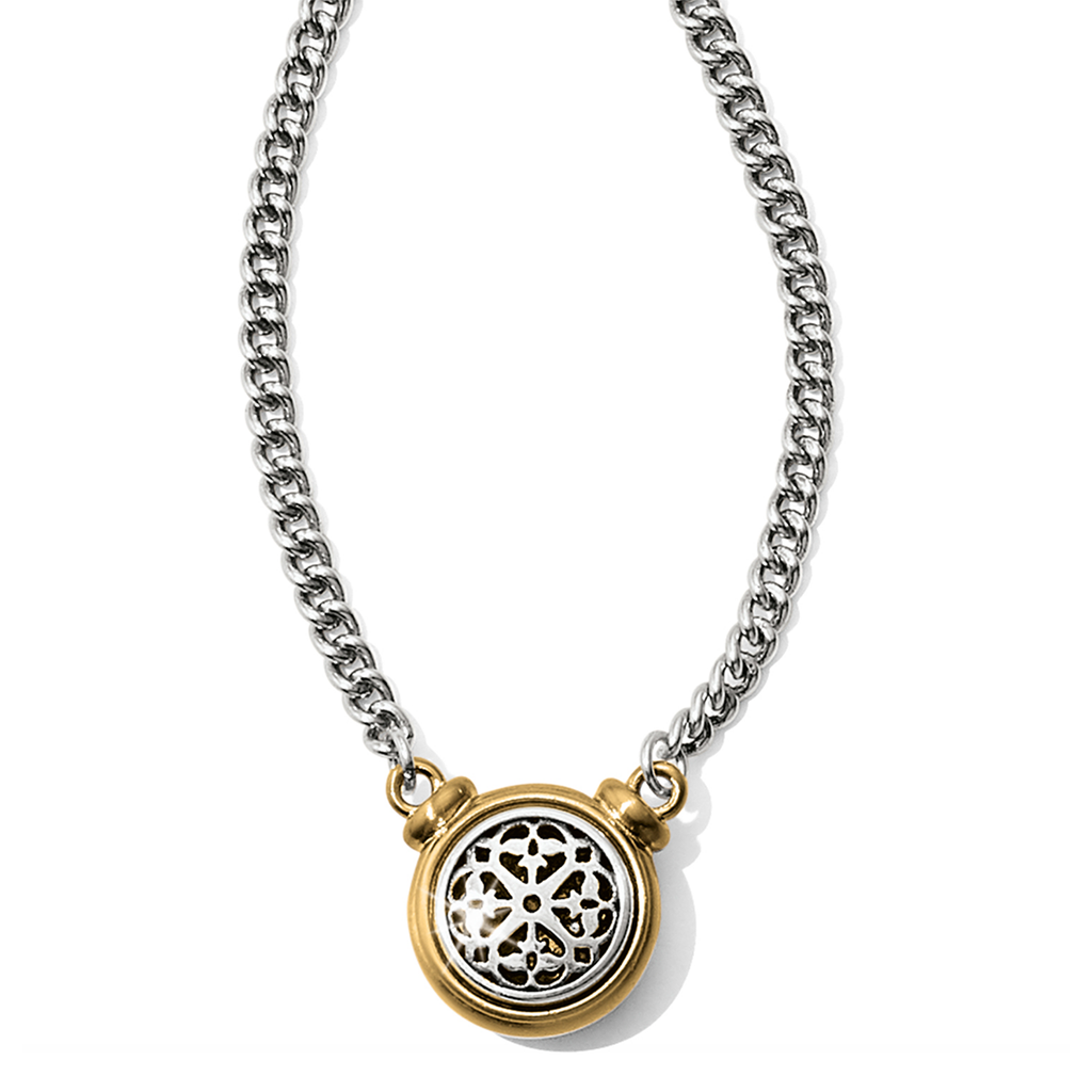 Ferrara 2 Tone Reversible Choker Necklace