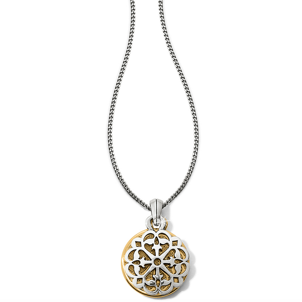 Ferrara 2 Tone Reversible Long Necklace