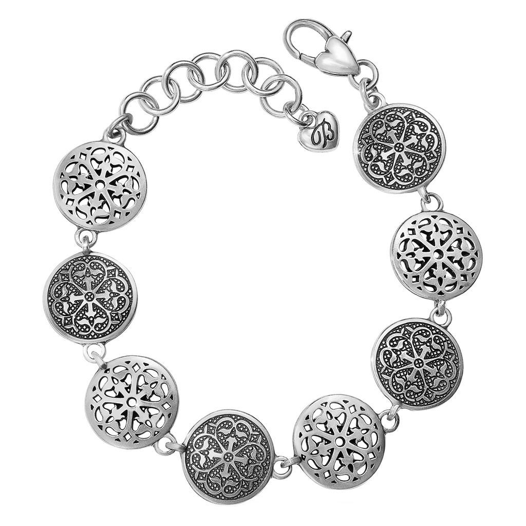 Ferrara Medallion Link Bracelet
