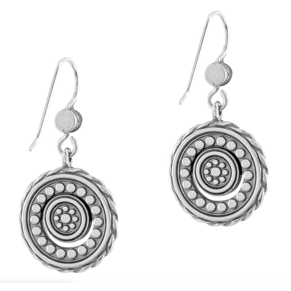 Halo Eclipse French Wire Earrings