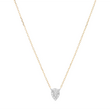 Super Tiny Solid Pave Teardrop - Mixed