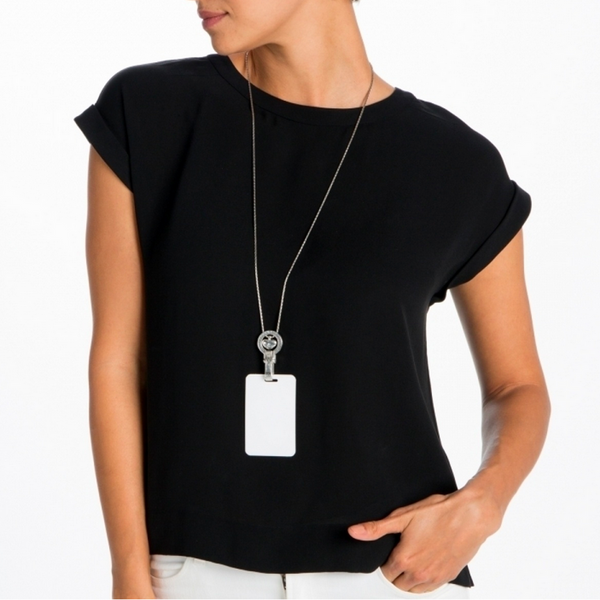 Brighton Badge Clip Necklace Alapage Boutique