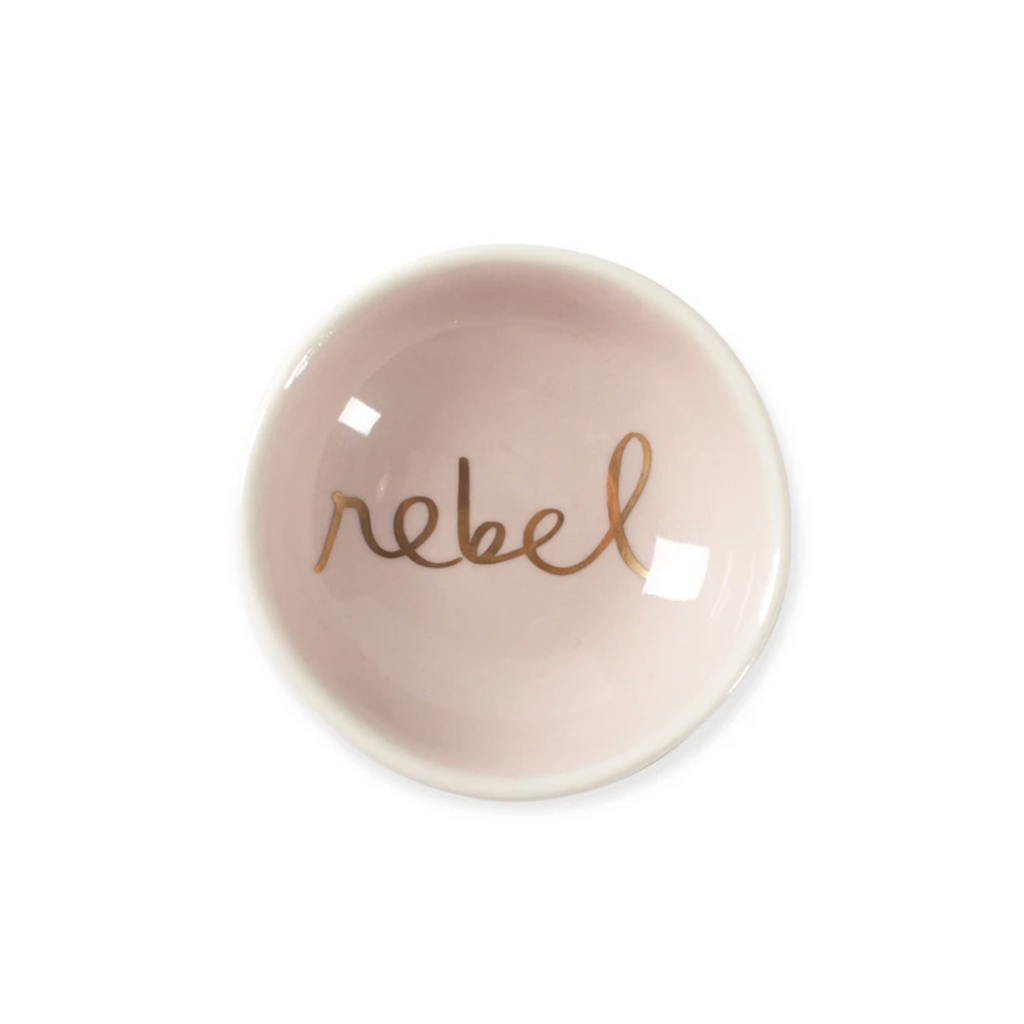 Round Trinket Tray - Rebel