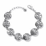 Pebble Round Link Bracelet