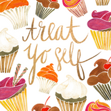 Treat Yo'self Cupcake Card