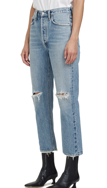 Riley High Rise Straight Crop - ESC
