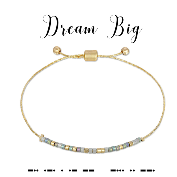 Dream Big Bracelet - Gold