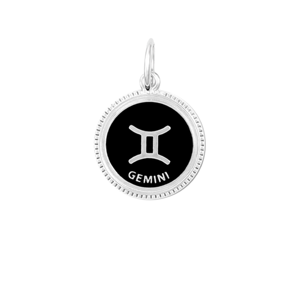 Small Pendant Zodiac Silver - Gemini