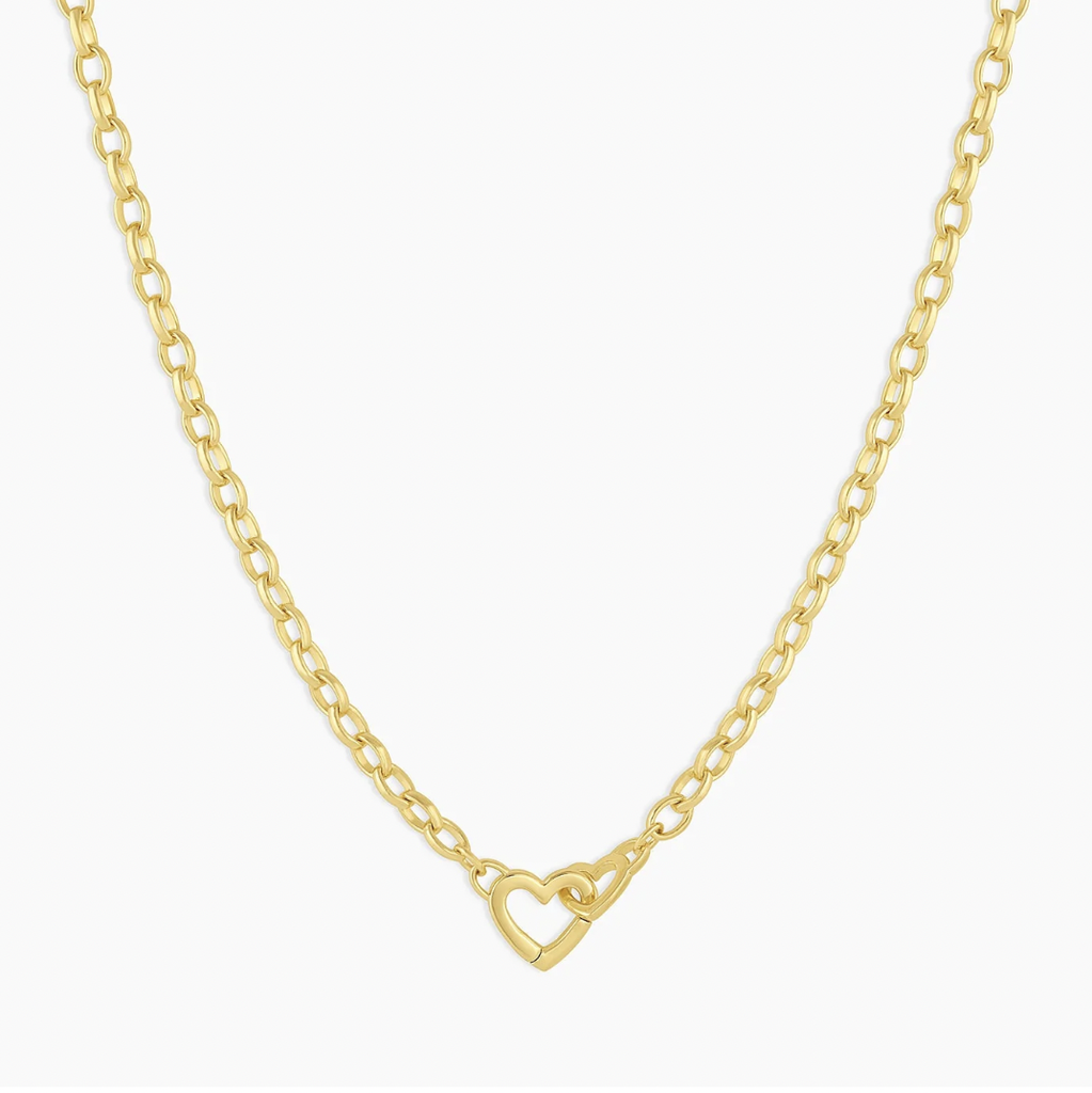 Parker Heart Mini Necklace - Gold