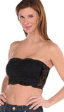 Lace Overlay Bandeau