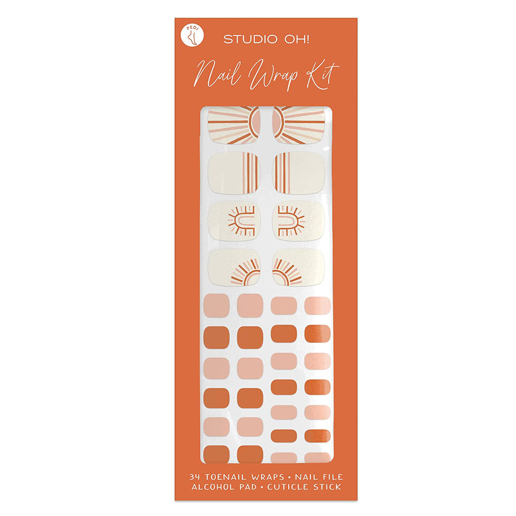 Pedi Nail Wrap Kit - Sunny Skies Ahead