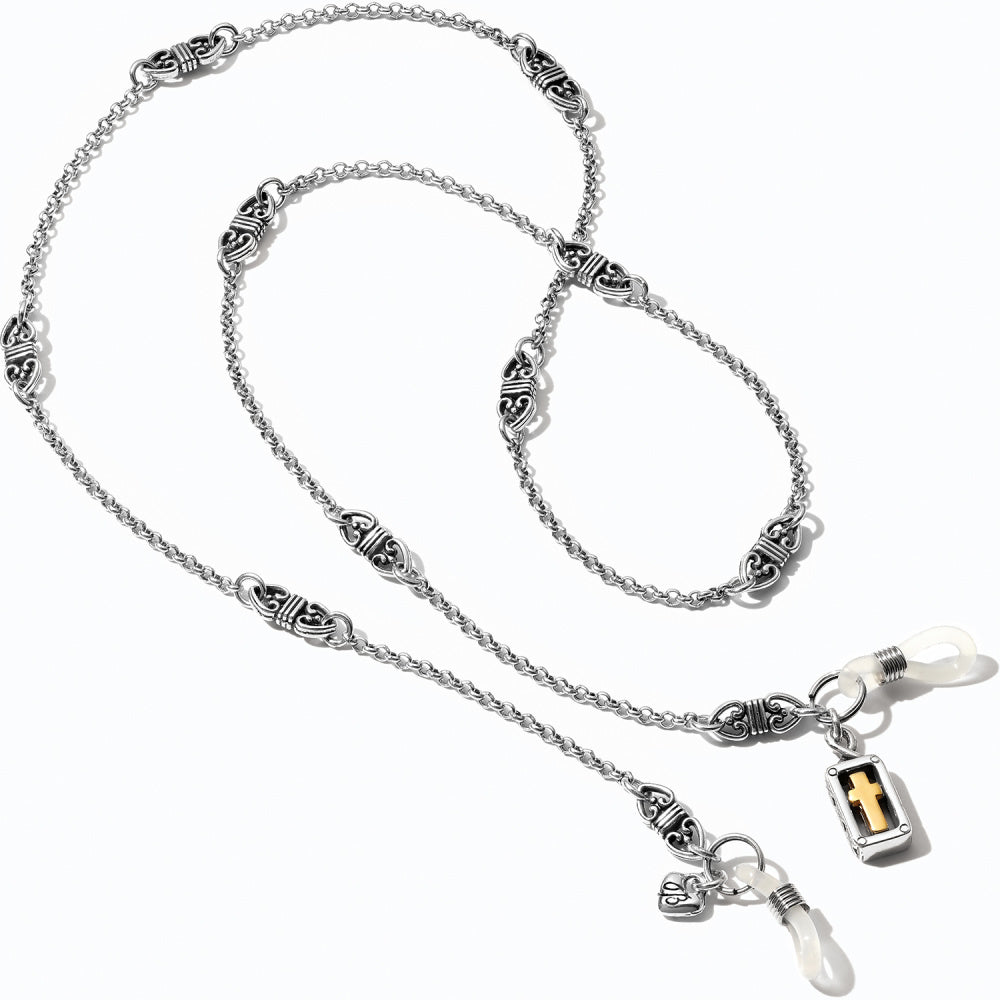 Eternity Cross Eyeglass Chain