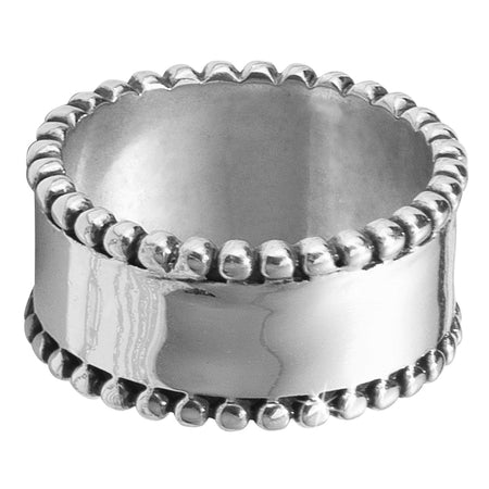 1-4-3 Wide Band - Silver
