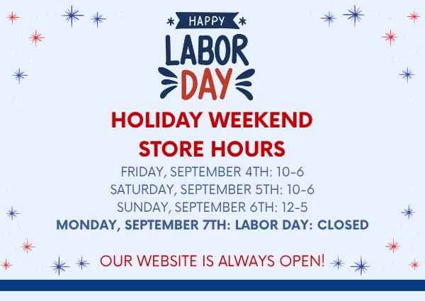 Labor Day Weekend Store Hours