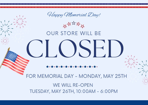 Memorial Day Store Hours