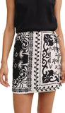 Wrap Skirt With Sash