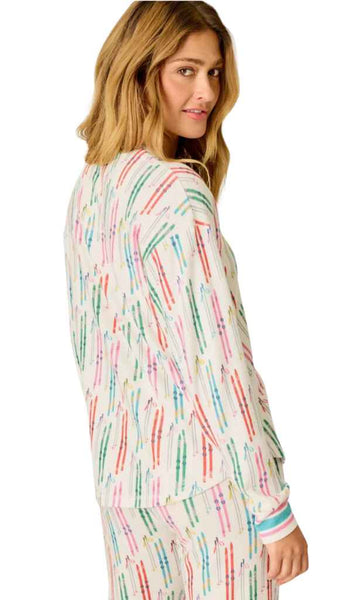 Long Sleeve Pj Top-Apres All Day