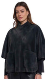 Faux Fur Cape