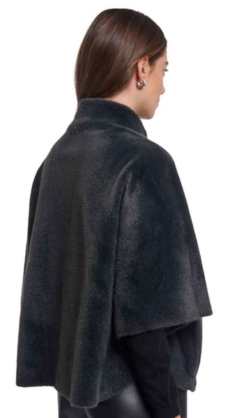 Faux Fur Cape