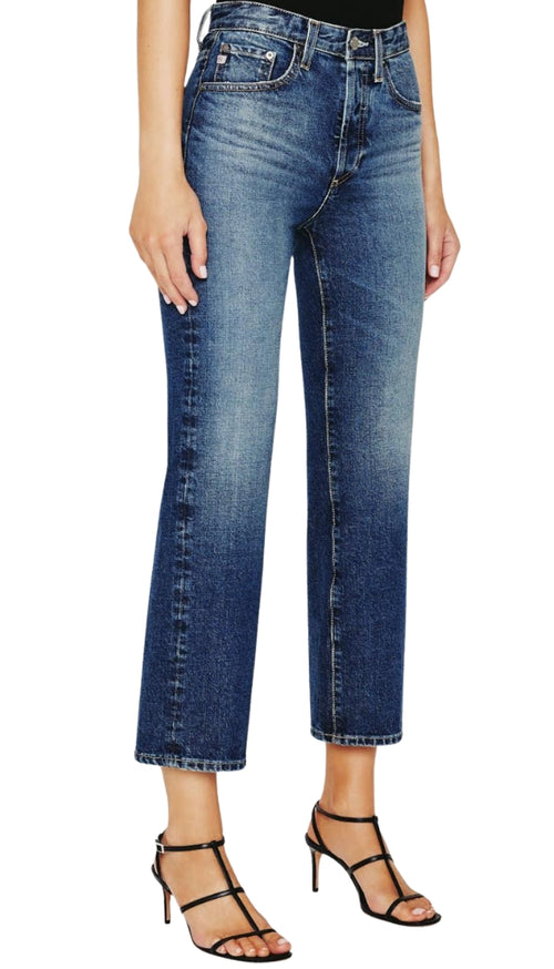 Kinsley-High Rise Pop Crop - Voit