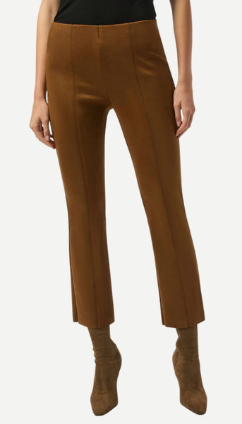 Scuba Suede Flared Pants