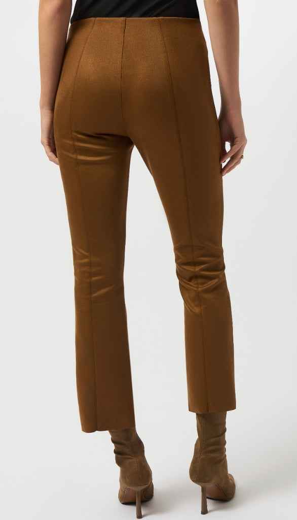 Scuba Suede Flared Pants