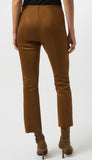 Scuba Suede Flared Pants