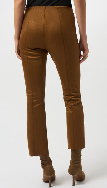 Scuba Suede Flared Pants