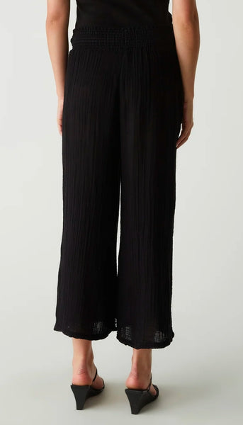 Medina Smocked Waist Crop Pant