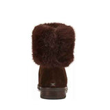 Katria-Suede Ankle Boot With Fur
