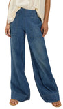 Breezy Denim Pull On - Cobalt