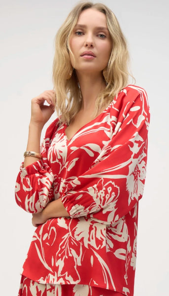 Floral Print Straight Top