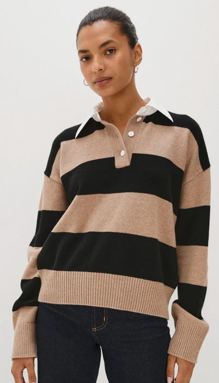 Long Sleeve Mock Neck Sweater With Sequins