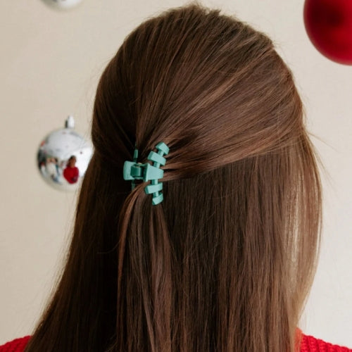 Tiny Hair Clip-Fir Real